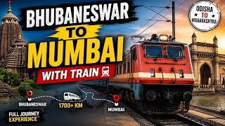 Bhubaneswar To Mumbai With Train 🚆🔥 | 30 Hours Journey