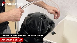 Meister Typhoon Air-Core Water Heavy Bag - Assembly Setup