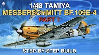 Обзор модели  1/48 Tamiya  Messerschmitt Bf.109E-4 Build Part 1: Model & Accessories Review