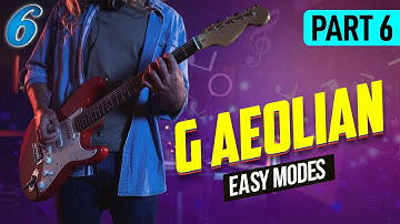 Easy modes on one string | G Aeolian | Part 6