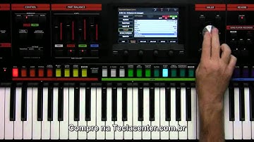 Roland JUPITER 80 Video Tutorial Parte 7 usando ARPEJADOR LEGENDADO BRASIL