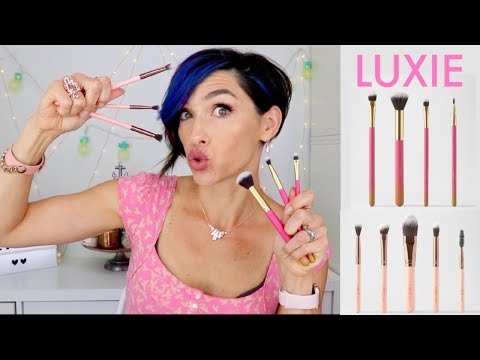 Video: Revisión de Luxie Rose Gold Tapered Blending Eye Brush 205