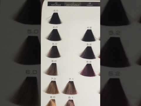 Bảng Màu Tóc - Bảng màu thuốc nhuộm tóc Karseell hair chart | 0912535200
