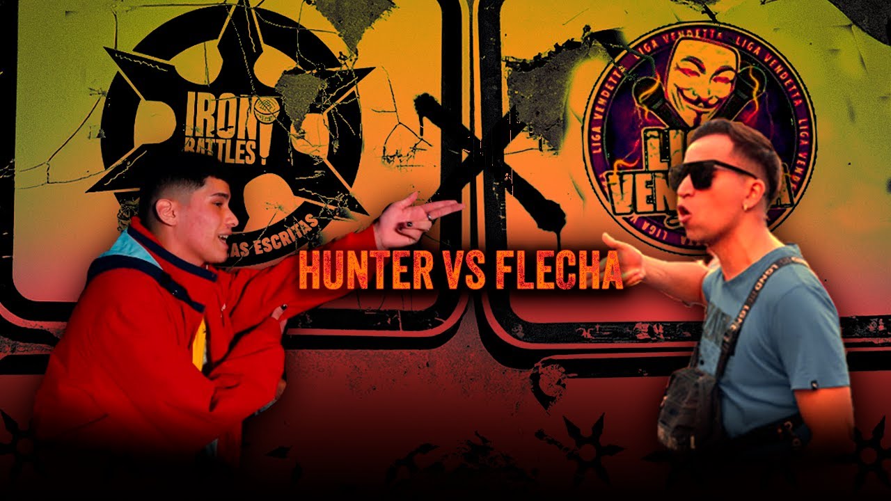 IRON BATTLES X VENDETTA: HUNTER VS FLECHA #ligadebatallasescritas #ironbattles #ligavendetta