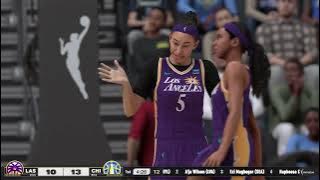 NBA 2K25 WNBA Gameplay: Los Angeles Sparks vs Chicago Sky - (Xbox Series X) [4K60FPS]
