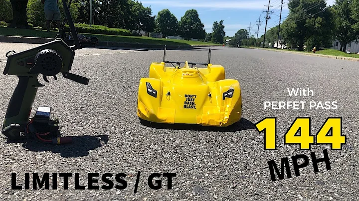 Arrma Limitless / GT 144 MPH Castle creation 800kV XLX2 with Perfect pass