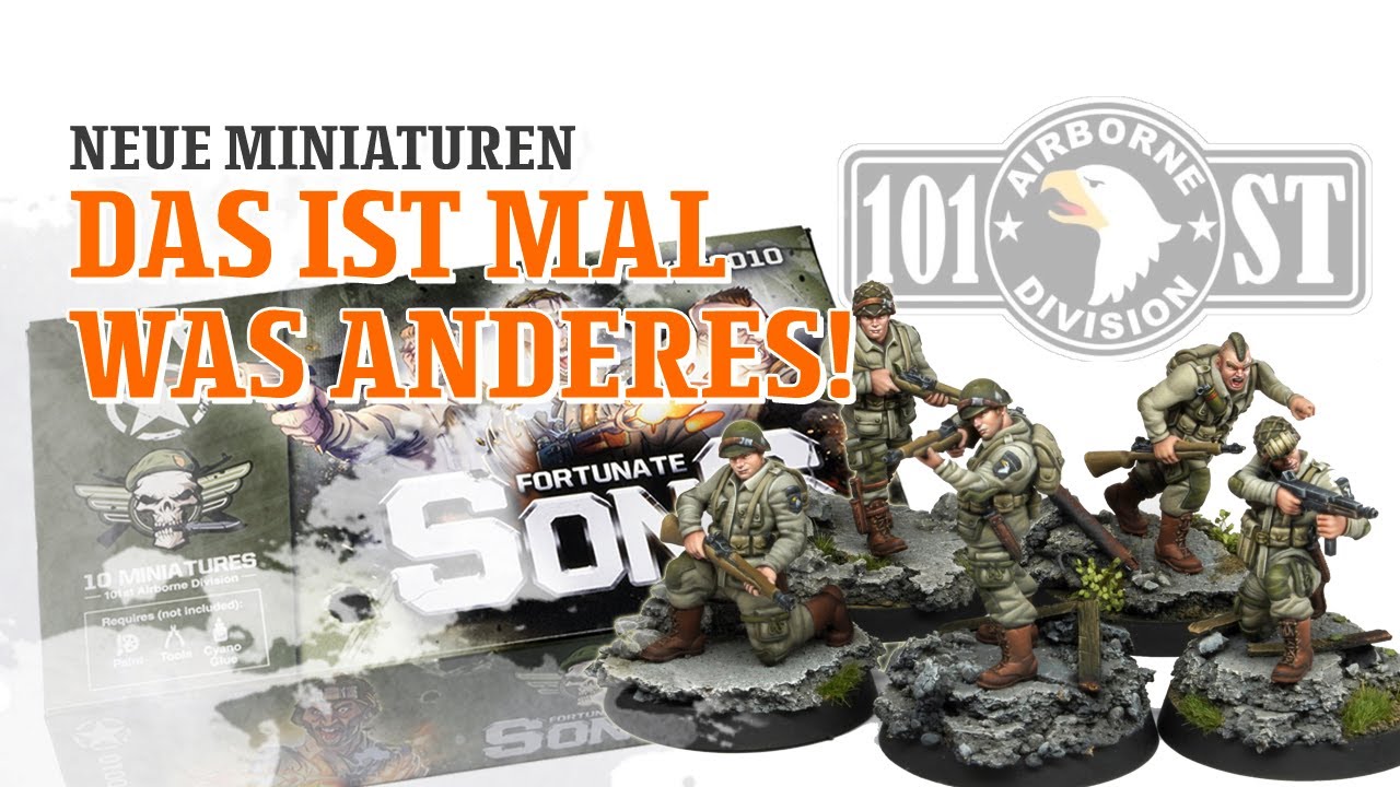 Buy FORTUNATE SONS · 101ST AIRBORNE DIVISION · 10 MINIATURES