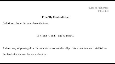 Prove that the Square Root of 3 is Irrational (Using Proof By Contradiction)