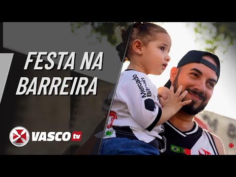 NA BARREIRA EU VOU FESTEJAR | Torcida do Vasco faz história nos arredores de São Januário