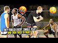 Trash Talkers Tried To FIGHT After Fouling On EVERY Single Play! Ballislife Squad 5v5 Gets HEATED!