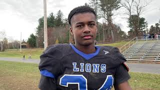 West Boylston senior Zylus Abney (3 TDs) talks about the Thanksgiving win over Ayer-Shirley by Telegram Video 213 views 2 years ago 1 minute, 27 seconds