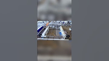 62m Industry 4.0 Production Line #productionline #woodworking #edgebandingmachine #drill