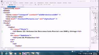 Curso MVC Editora Perú - Demo 22 - Ordenación Desconectada Parcial