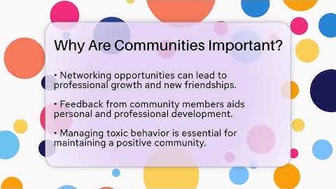 Why Are Communities Important? - Everyday-Networking
