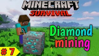 Do not Find Diamonds in Caves 🥺 | Minecraft Survival Series Part #7