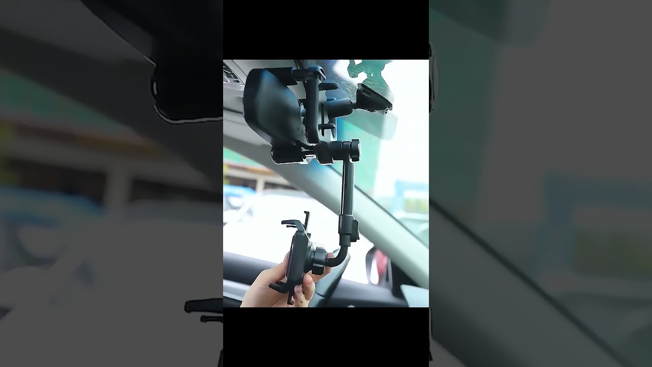 Unlocking the Hidden Features of Your Rearview Mirror Phone Holder