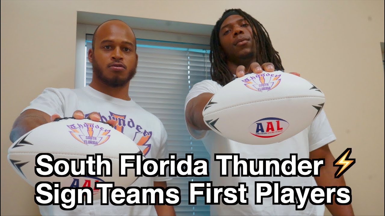 South Florida Thunder Add First Players To Team Roster For Inaugural south-florida-thunder-add-first-players-to-team-roster-for-inaugural