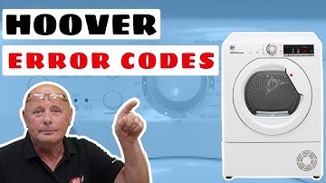 Hoover Tumble Dryer Dynamic Text error fault codes on one touch or Candy smart touch