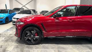 2024 JAGUAR F PACE SVR 575 EDITION FIRENZE RED Red Jaguar F Pace