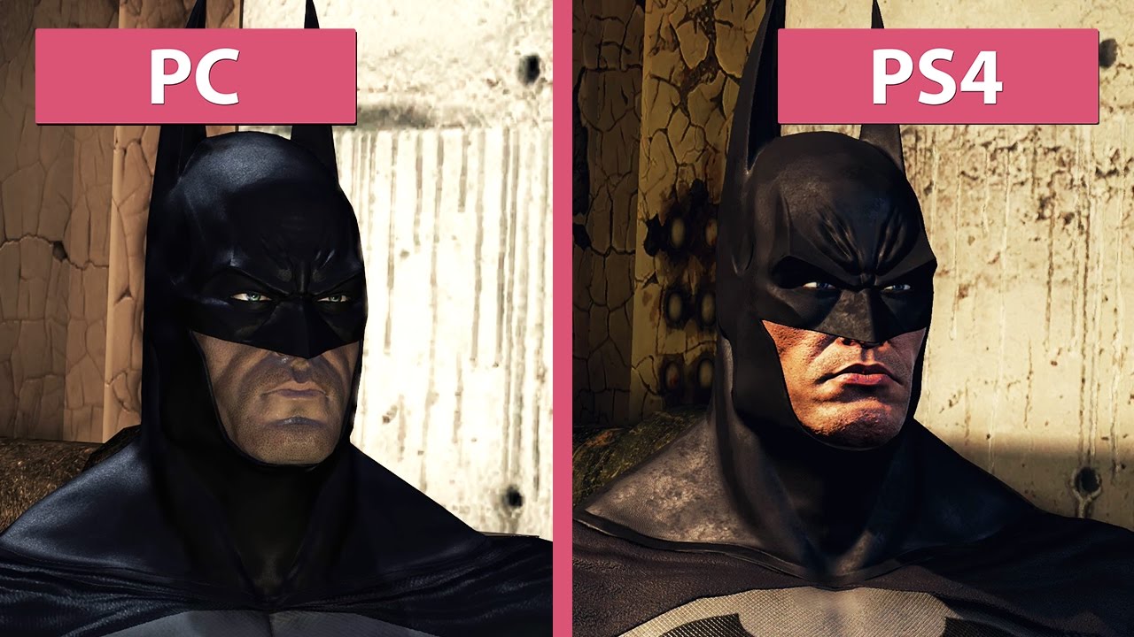 Batman Arkham Asylum – PC vs. PS4 Return to Arkham Remaster Graphics  Comparison - YouTube