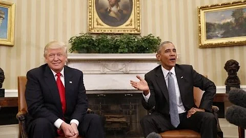 【奥巴马总统与当选总统川普在白宫会面】 - 天天要闻