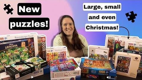 Nieuwe puzzels, nieuwe merken, nieuwe aantallen puzzelstukjes! PUZZELAANBIEDING!