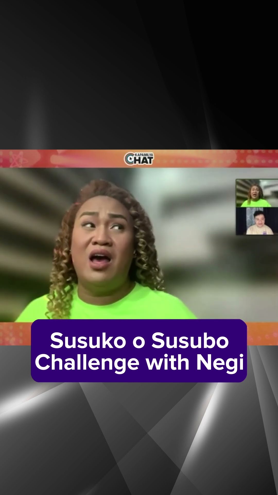 Susuko o Lalaban Challenge with Negi | Kapamilya Shorts