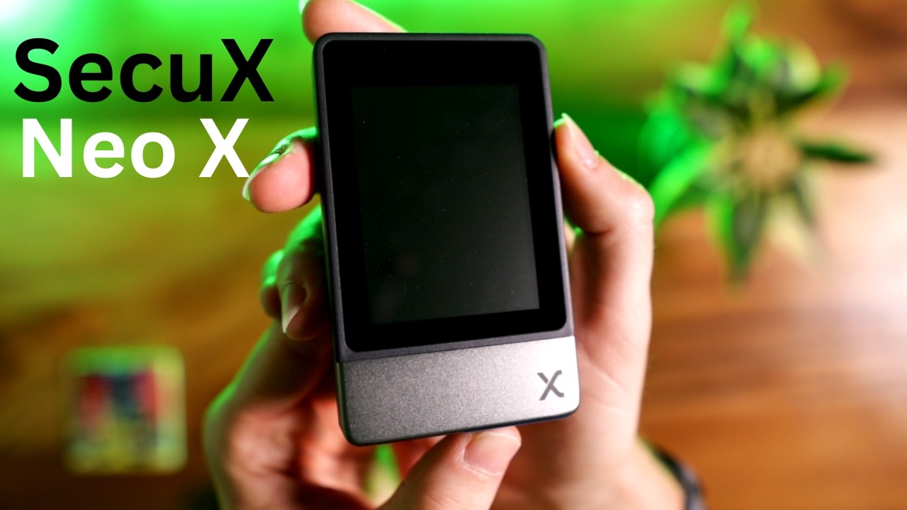 SecuX Neo X Review: A Bulky Heavy Hardware Wallet