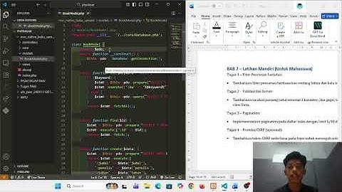 PAW-P11  MVC PHP Native Data Buku