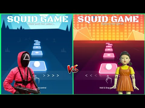 Squid Game vs Squid Game - Tiles Hop EDM Rush