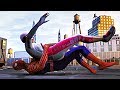 SPIDER-MAN PS4 Silver Lining DLC Screwball Gets Arrested Scene (SPIDERMAN PS4)