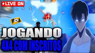 🔥 LIVE FF 🔥 4X4 + 6X6 COM INSCRITOS 🔥 SALA PERSONALIZADA 🔥 FREEFIRE AO VIVO 🔥