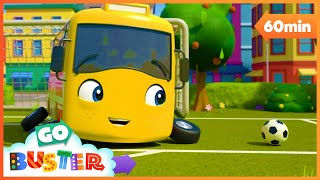 The Soccer Bus - Don’t Be Nervous | Go Learn With Buster | Videos for Kids