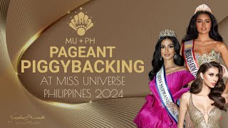 Pageant Piggybacking at Miss Universe Philippines 2024