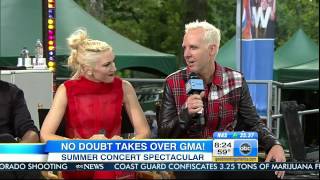 No Doubt - Interview [Good Morning America 27 July 2012] HD 720p