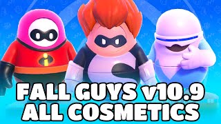 LEAKED FALL GUYS V10.9 UPDATE!  (Fame Pass 11, The Incredibles & More)