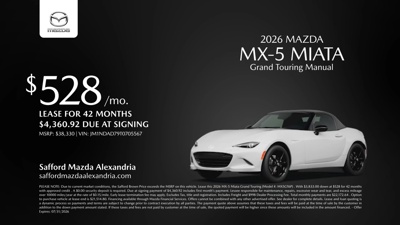 Mazda MX-5 Miata 07/03/2026 7627478 - YouTube