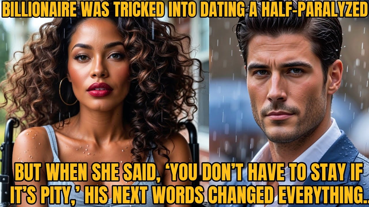 “The Billionaire Was Tricked Into Dating a Half-Paralyzed Girl — But When She Said ‘You Don’t Have