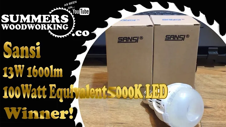 Sansi 13W LED Bulb Review Video Winner