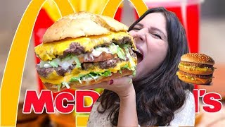 I made BIGGEST Mcdonalds BURGER IN THE WORLD! (GIANT Big Mac)