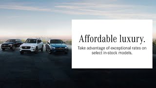 Affordable luxury. | Performance Mercedes-Benz