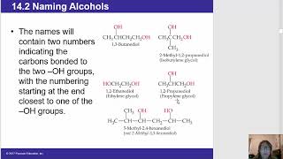 Chapter 14 CHM 152 004 Nomenclature of Diols