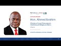 E2A 2025 Keynote Address By Hon Ahmed Ibrahim E2A 2025 Keynote Address By Hon Ahmed Ibrahim