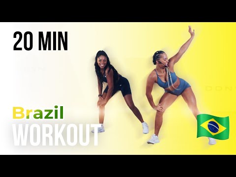 BRAZIL DANCE WORKOUT | PART 4 | 20 MINUTES | FUN CARDIO