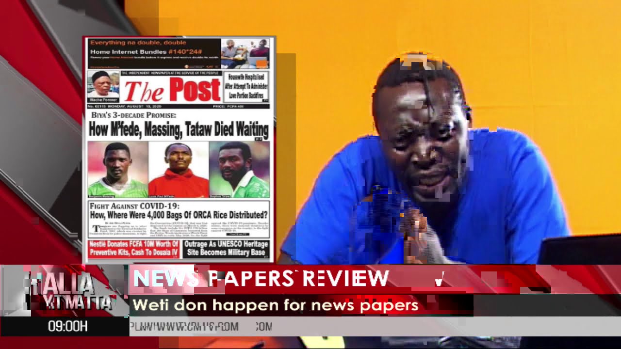 News Papers Today in Pidgin | Halla ya Matta with Big Bao on CMTV