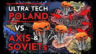 [HoI4] AI Only Timelapse - Ultra Tech Poland vs Axis & Soviets
