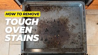 How to Remove Tough Oven Stains with Baking Soda