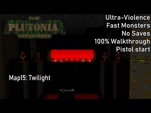 Видео: СУМЕРКИ. САГА. ДУМОЛУНИЕ. [] Final Doom: Plutonia Experiment Map15 [Fast Monsters-UV-MAX]