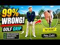 How to Grip a Golf Club for Consistent Ball Striking 🏌️♂️⛳ #golf #golftips #golfswing #golfcoach