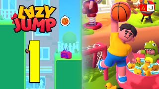 Lazy Jump 3D - Gameplay Walkthrough Part 1 - Day 1 - 20 (Android)